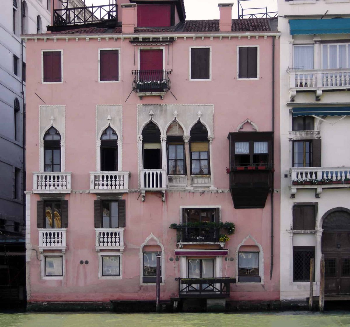 Exterior view of Palazzo Barbarigo Minotto, Venice