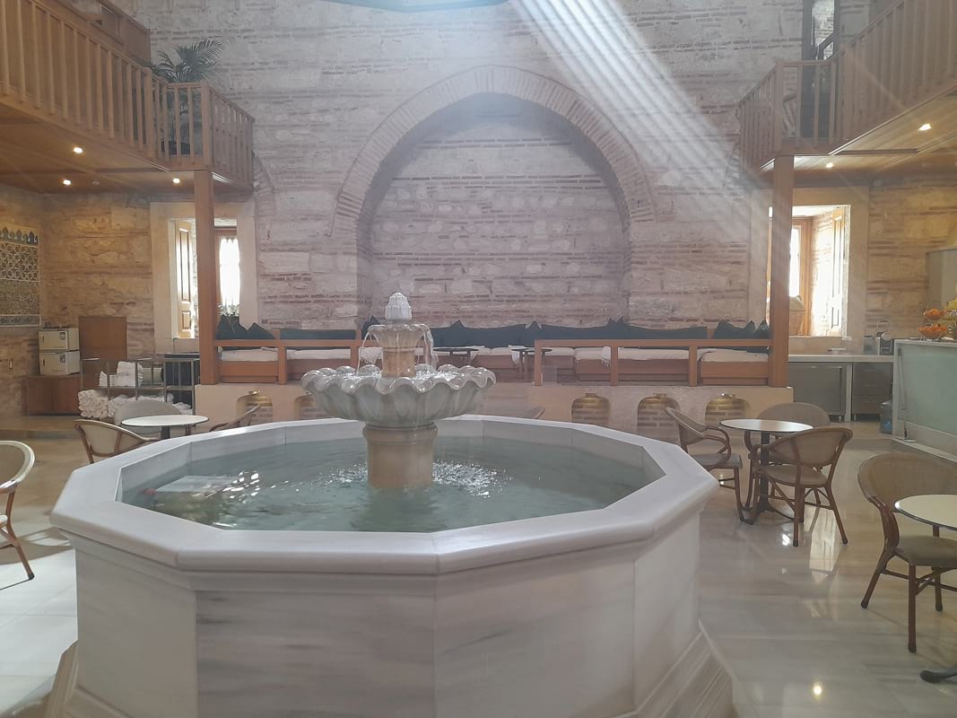 Istanbul hammam interior