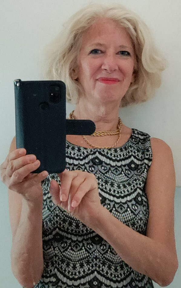 Pat taking a selfie June 2022